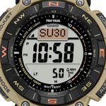CASIO 卡西歐 PRO TREK  戶外運動太陽能環保手錶-黃 PRG-340SC-5, , large