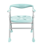Aluminum alloy armrest backrest bath chair foldable armrests non-slip chair bath chair, , large