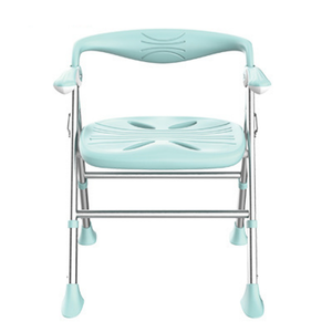 Aluminum alloy armrest backrest bath chair foldable armrests non-slip chair bath chair
