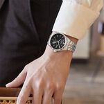 CITIZEN 星辰 光動能經典三針手錶 BM7560-59E, , large
