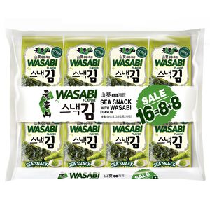 元本山朝鮮海苔山葵風味量販袋