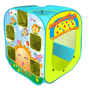 親親 CCTOY 動物遊樂園 四角投球帳篷球屋 CBH-18 (贈100顆6cm球) CBH-18