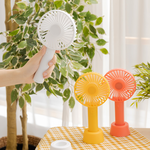 ABS HANDHOLDING/TABLE FAN-YELLOW COLOR, , large