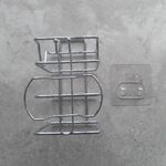 [熊好貼國際]大吹風機架替換專用貼片 凹凸不平整老舊牆面選超黏)平整光滑牆面（選重覆貼) 無痕掛勾掛鉤無痕掛勾, , large