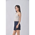 (S) gu高腰丹寧牛仔棉質純棉藍色短褲二手衣, , large