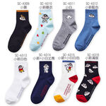(多款)蠟筆小新長襪 台灣製長襪 百搭韓系襪 【旺達棉品】SC-A309~SC-A316, , large