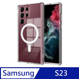 【MagSafe磁吸】 防摔透明保護殼 空壓殼 硬殼 磁吸殼 適用 Samsung Galaxy S23