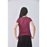 (S) burberry棉質純棉紫色短袖上衣二手衣, , large