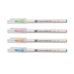【Kuretake 吳竹】ZIG Clean Color Dot 單頭點點筆 單色 /支 TCSD-6100-6VC(日本品牌)  -  燕麥色