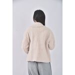 (XL) pazzo毛毛白色外套二手衣, , large
