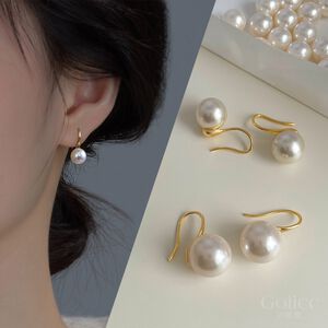 【Gulicc】古莉可 耳環 法式輕珍珠復古氣質