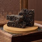 新包裝優惠 芝麻軟糖 低糖 高鈣養生 芝麻軟糖 特級黑芝麻 日本進口海藻糖  年貨 茶點 下午茶 點心【周周生活】, , large