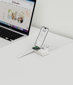[萬摩科技]Allite WQ1 磁吸無線充電座 白白日記聯名款, , large