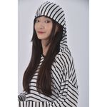(2XL) bw benwo條紋白色長袖上衣二手衣, , large