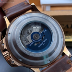 [星晴錶業]GiorgioFedon1919手錶,44mm,GF00026古銅色錶面玫瑰金錶殼咖啡色真皮皮革錶帶款, , large