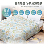 【多利寶寢具】INDIAN 雪肌涼感紗夏涼被-謎樣森林, , large