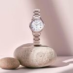 CITIZEN 星辰 XC 輕奢光 光動能鈦金屬電波女錶 送禮推薦-27mm ES9497-96A, , large