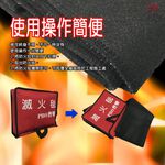 GS MALL 台灣製造 逃生阻燃滅火毯 100x75cm 火災毯 逃生毯 耐高溫毯 滅火毯 阻燃毯 全民防災必備, , large