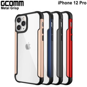 GCOMM iPhone 12/12 Pro 合金握邊抗摔殼 Metal Grisp