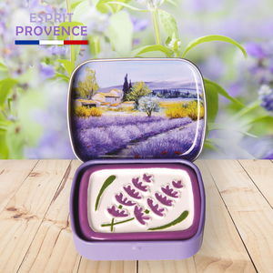 〔本野有限公司〕法國ESPRIT PROVENCE擴香石-PPR普羅旺斯薰衣草風景 -1入組