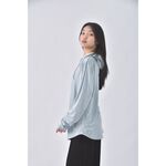 (M) 連帽藍色長袖上衣二手衣, , large