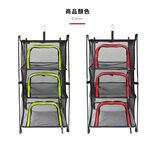 Standable 3-Tier Hanging Mesh Organizer, , large