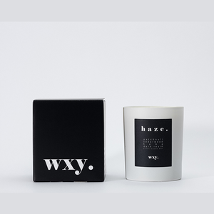 【英國 wxy】經典蠟燭-haze.廣藿香 & 麻/200g