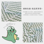 百特兔親水柔膚條紋浴帽_綠色, , large