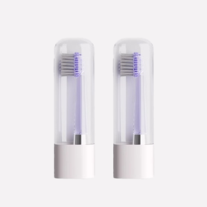 ]JIMOK J6 PRO電動牙刷刷頭兩入組(護齦型刷毛)-太空銀