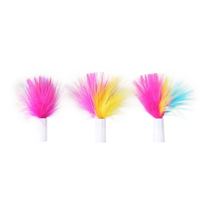 Homerunpet Donut Smart Cat Toy Feather Accessory