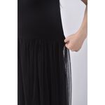 (S) miustar休閒黑色洋裝二手衣, , large