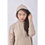 (S) 連帽棕色洋裝二手衣, , large
