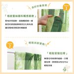 日本【コスモ】長門簾《雙面竹林嫩葉》, , large