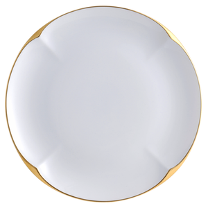 LEGLE - Ruyi Round Plate - Gold Edge 21cm