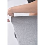 (S) uniqlo高腰質感棉質灰色短褲二手衣, , large