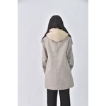 (S) mystic質感連帽灰色外套二手衣, , large