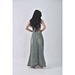 (L) 【金莎私服】almi丹寧牛仔質感棉質純棉藍色長裙二手衣, , large