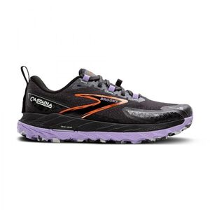 Brooks Cascadia 18 女 慢跑鞋 運動 路跑 避震緩衝象限 穩定 寬楦 黑紫 [1204161D048]