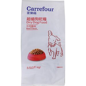 D-dry dog food(beef flav)3.5