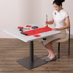 【KAKU健康生活】KA-4702 臺灣製造[魔法桌]氣壓升降茶几-矮桌-方-89x89cm 多色可選, , large