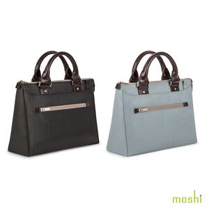Moshi Urbana Mini 極簡風格提肩包 iPad MacBook12 Switch-天空藍