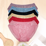 [SHIANEY]Taiwan-Made Low-Rise Lace Women's Panties / XL, , large