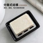 【上手家居】黑陶瓷肥皂盒(肥皂瀝水架/陶瓷肥皂架/香皂盒), , large