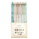 【Tempo 節奏】煙燻 0.5mm 自動中性筆 6色組 /盒 G-1506-6, , large