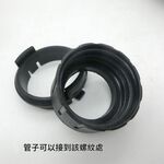 Angle grinder dust cover + 2-meter hose (for 4-5 inch angle grinders/suitable for 100-125mm angle grinders), , large