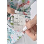 (S) nautica質感花紋綠色短袖上衣二手衣, , large