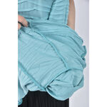 (S) 質感層次綠色短袖上衣二手衣, , large