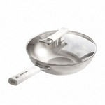 【上手家居】輕量鈦陶瓷不沾鍋 34cm 白色(鍋子不沾鍋/不沾鍋炒鍋/深炒鍋/不沾炒鍋), , large