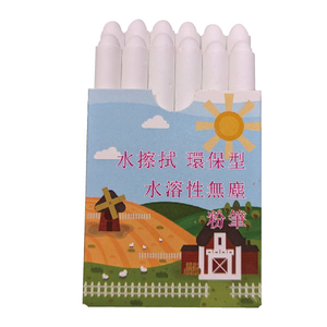 【 CC 】 水溶性 粉筆 36支入 /盒  WB-WC-01 白色