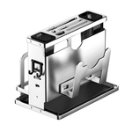 Stainless steel half-moon mesh, pork chop mesh, frying mesh, draining mesh, oil dripping mesh, kitchenware, Japanese-style general merchandise, filter mesh, filtration, plating., , large